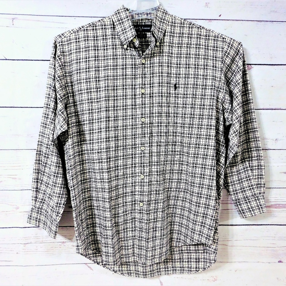 Ralph Lauren Men's Blake Shirt Long Sleeves Size M